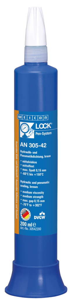 WEICONLOCK® AN 305-42 Hydraulik- und Pneumatikdichtung | mittelfest, mit DVGW-Zulassung