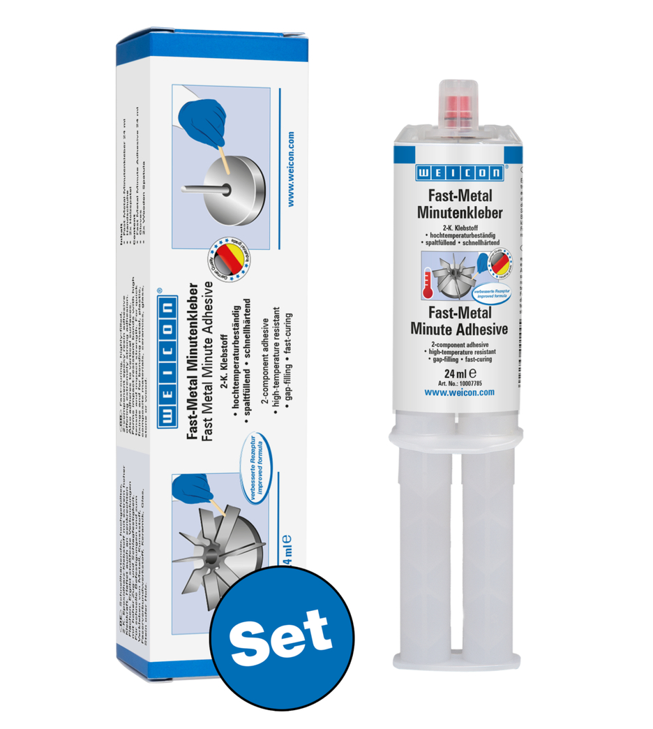 Fast-Metal Minute Adhesive | Liquid metal epoxy resin adhesive