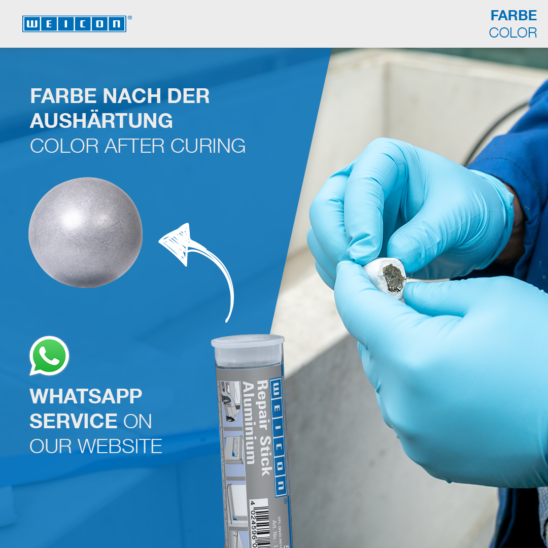 Repair Stick Aluminium | Reparaturknete, nicht rostend