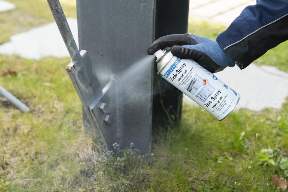 Zink-Spray spezial hell | kathodischer Korrosionsschutz mit Zulassung für den Lebensmittelbereich