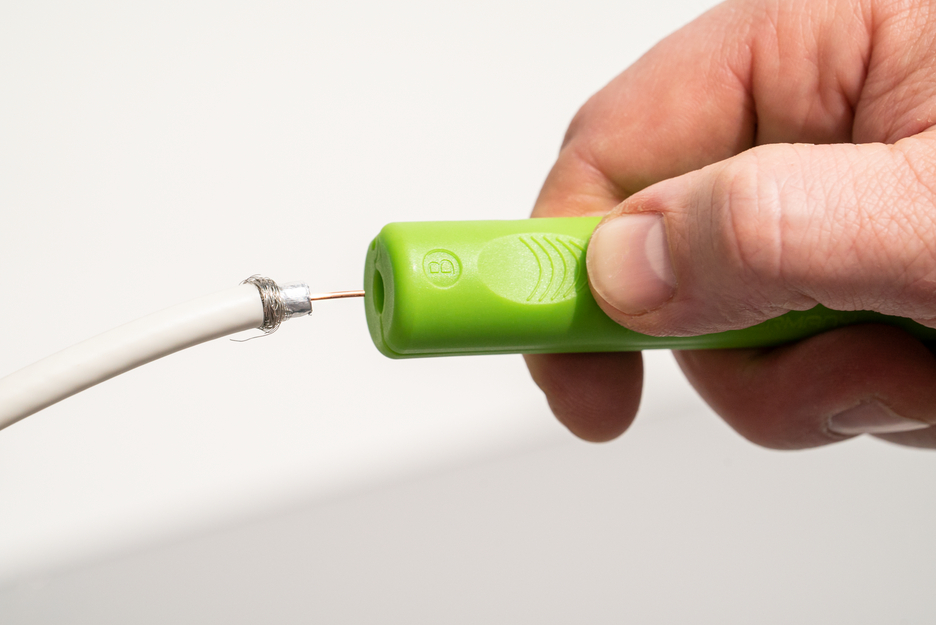 Coax-Stripper No. 2 Green Line | Abisolierwerkzeuge aus bis zu 97 % nachwachsenden Rohstoffen