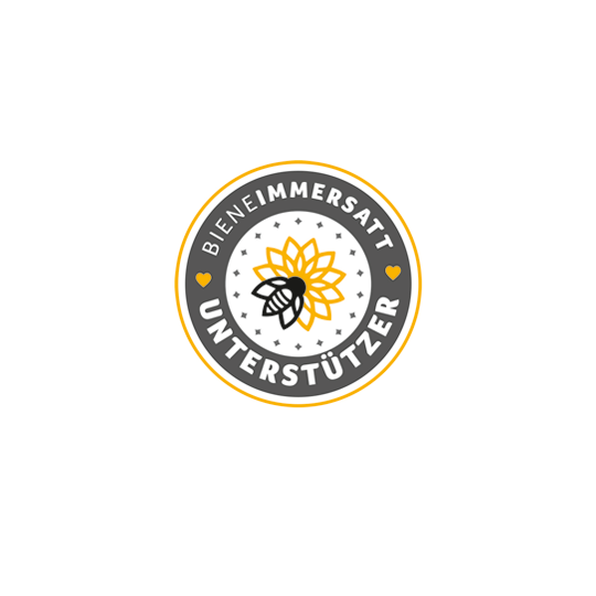 Logo Biene Immersatt Unterstützer