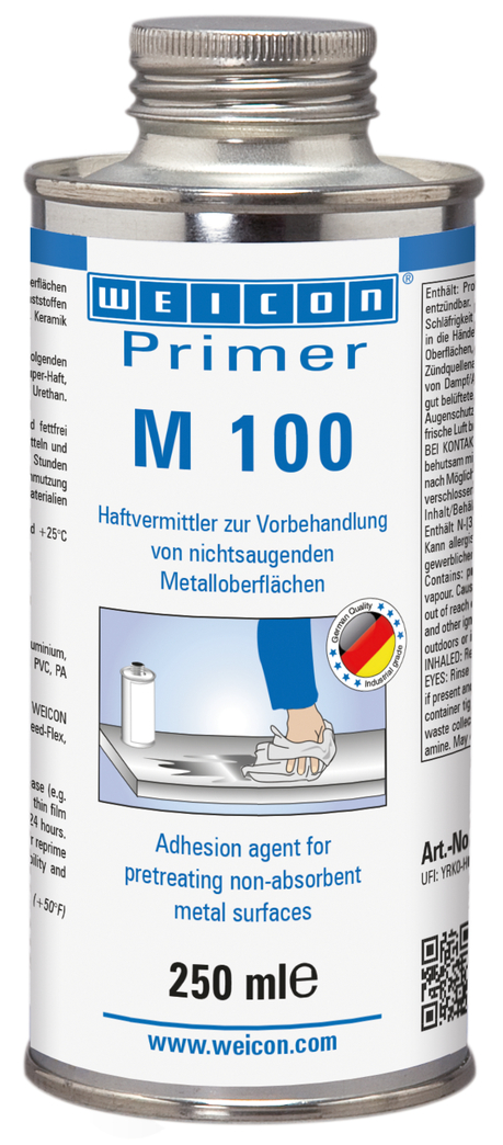 Primer M 100 | Haftvermittler für nichtsaugende Metalloberflächen Primer M 100 | Haftvermittler für nichtsaugende Metalloberflächen
