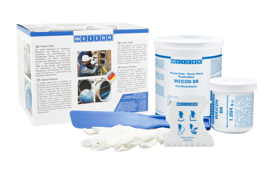 WEICON BR | bronze-filled epoxy resin system for repairs and moulding