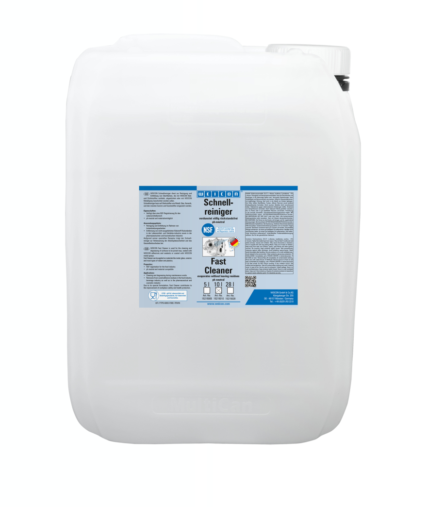 Fast Cleaner | special cleaner for the food sector Fast Cleaner | special cleaner for the food sector