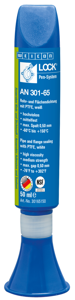 WEICONLOCK® AN 301-65 Pipe and Flange Sealing | with PTFE, medium strength, with drinking water approval