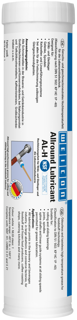 AL-H High-Performance Grease | Food-safe high-temperature grease AL-H High-Performance Grease | Food-safe high-temperature grease
