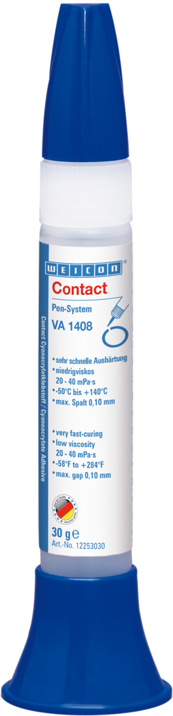 VA 1408 Cyanacrylat-Klebstoff | feuchtigkeitsbeständiger, niedrigviskoser Sekundenklebstoff